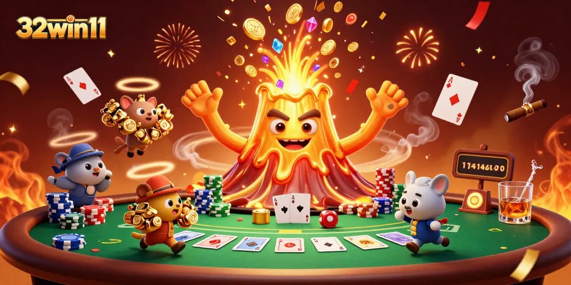 Win big at 32win11 with exhilarating casino action amid golden treasures and adventure.
