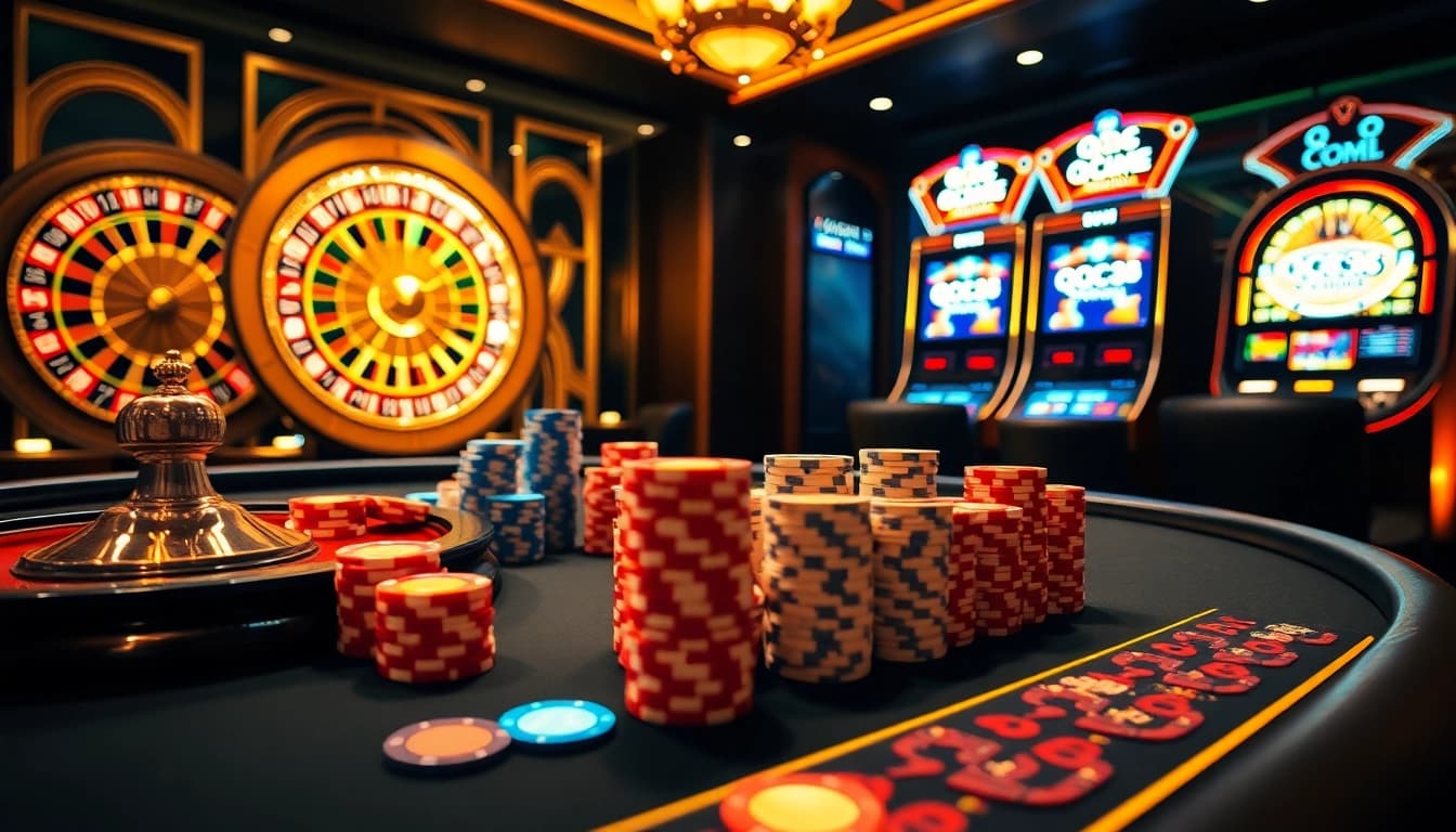 Experience the excitement of casino gaming at QQ88 COM with vibrant tables and thrilling action.