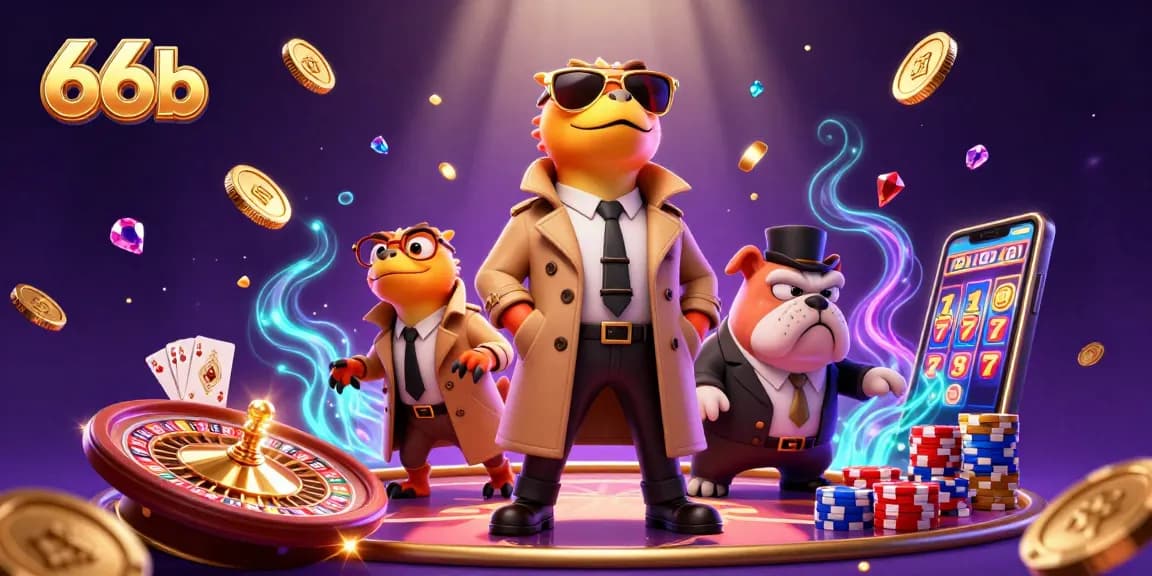 66b raptors enter a VIP casino lounge, showcasing colorful chips and sparkling gems.