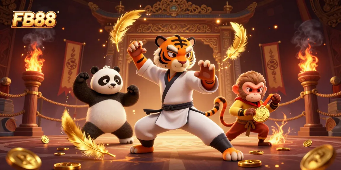 Experience thrilling chances to win big at FB88 with dynamic 3D characters showcasing martial arts