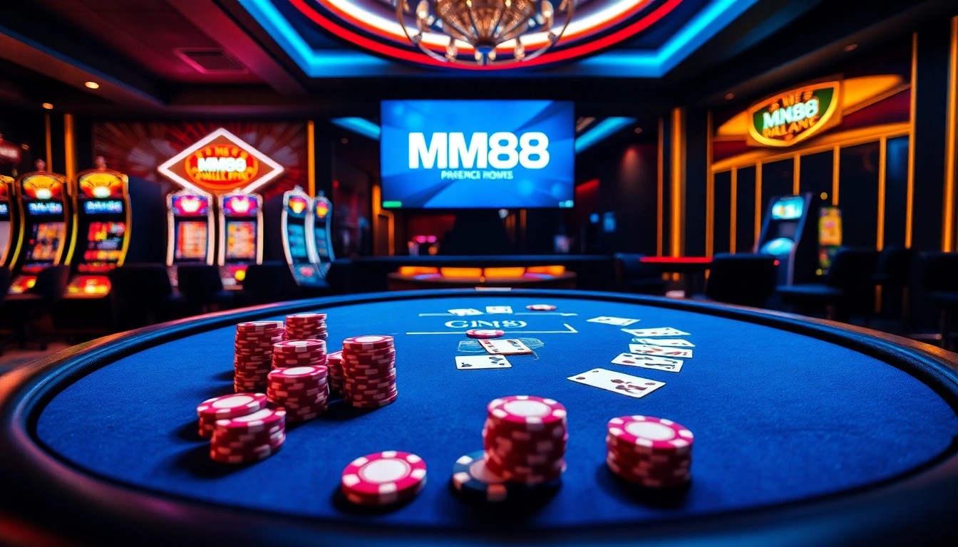 Experience the thrill of winning at trang chủ mm88 with high-stakes poker, slots, and roulette.