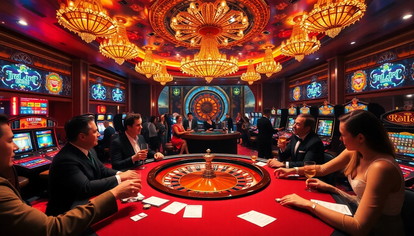 Experience the thrill of newphim at this luxurious casino scene with vibrant games and high-stakes action.