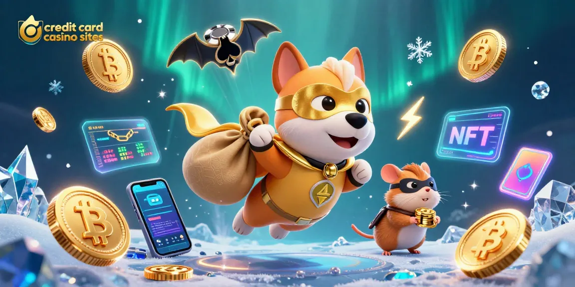 Discover engaging gameplay at credit card casino sites featuring a superhero dog and hamster.