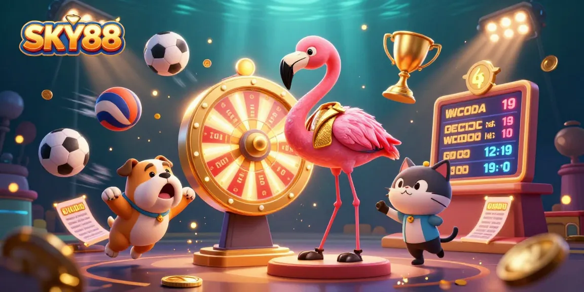 Spin the golden prize wheel at SKY88 for thrilling casino adventures with exciting rewards.