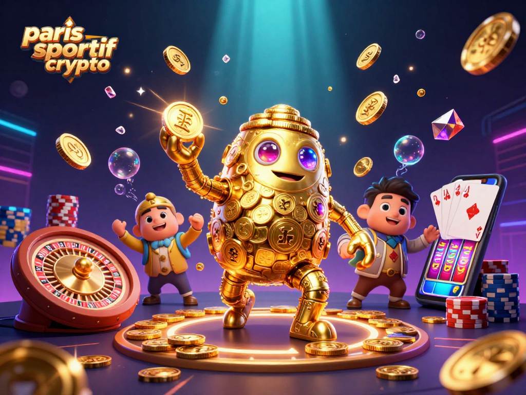 Pariez avec aisance sur paris sportif crypto grâce à des jetons scintillants et des cagnottes dorées.