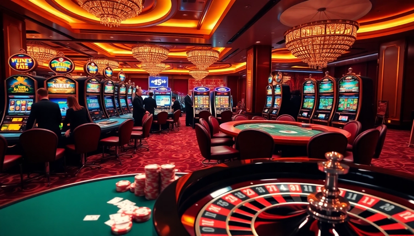 Experience the thrill of gaming at nhà cái 8kbet with luxurious casino settings and exciting game options.
