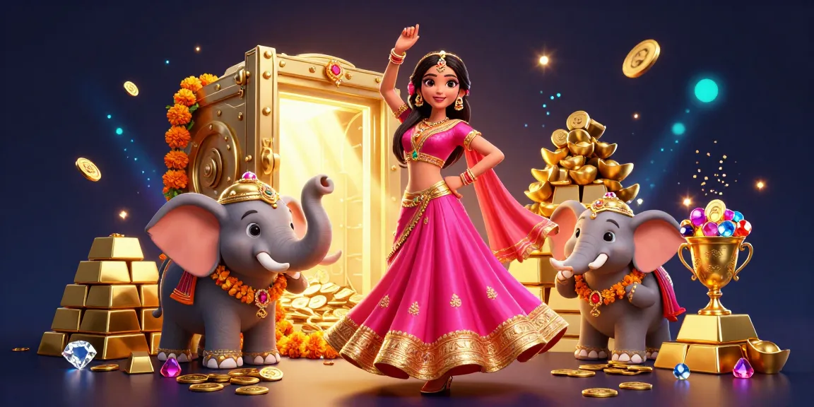 Bet on big wins with rr88 in a vibrant casino scene filled with jewels and gold.