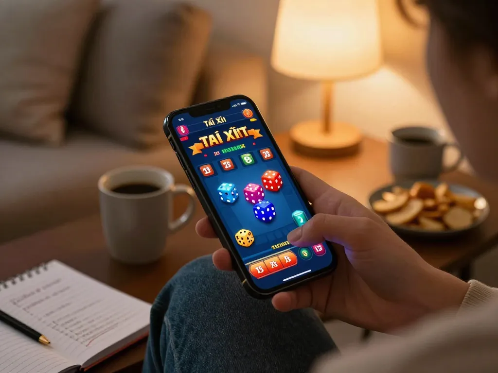 TaiXiuOnline8 offers an immersive online Tài Xỉu gaming experience with colorful dice rolling.