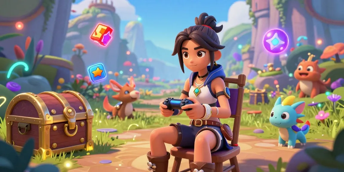 Exciting interactive gaming scene showcasing a character immersed in NSFW APK gameplay with vibrant elements.
