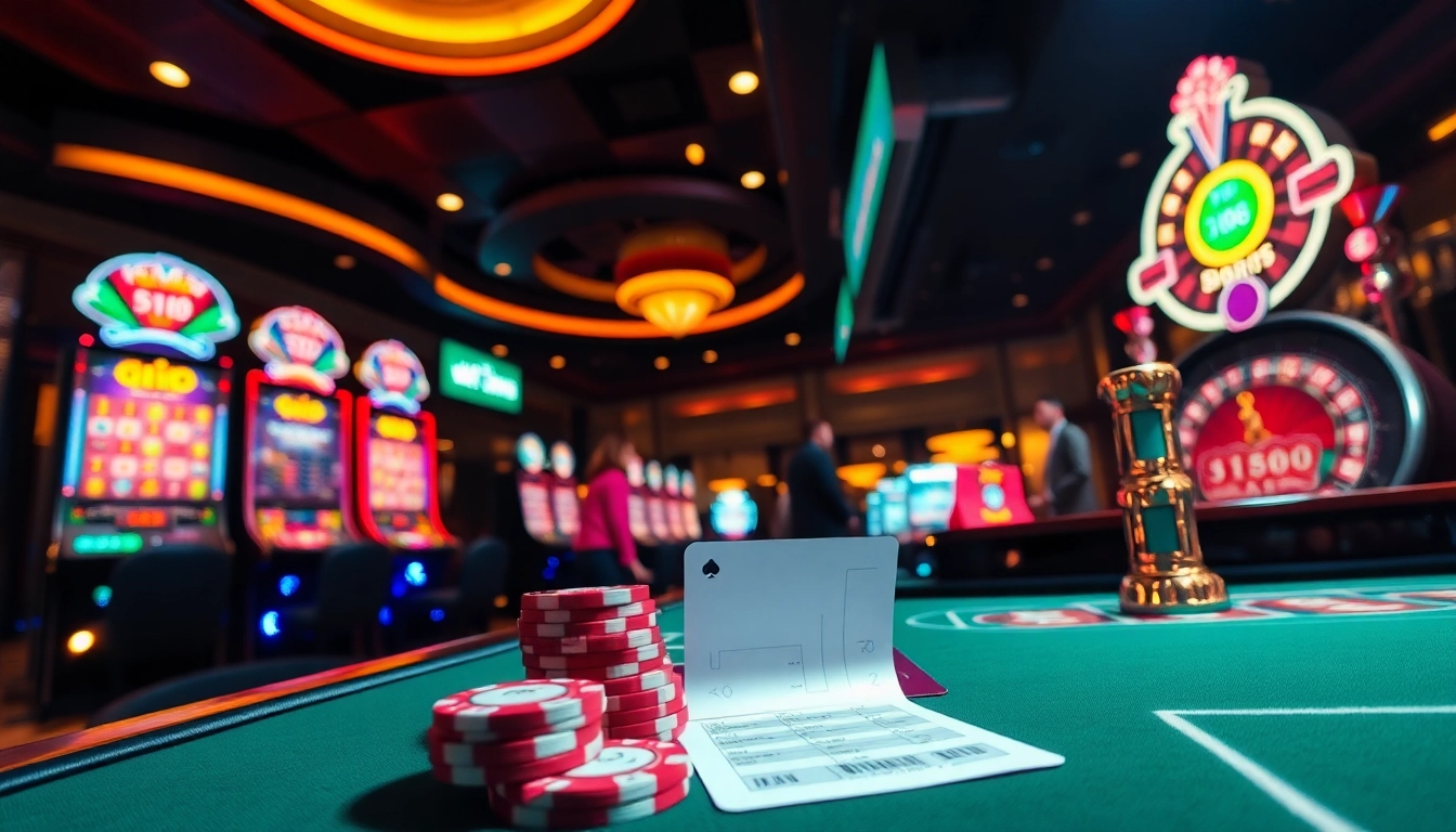 Experience the thrill of playing at Hi88 with vibrant slot machines and poker tables.
