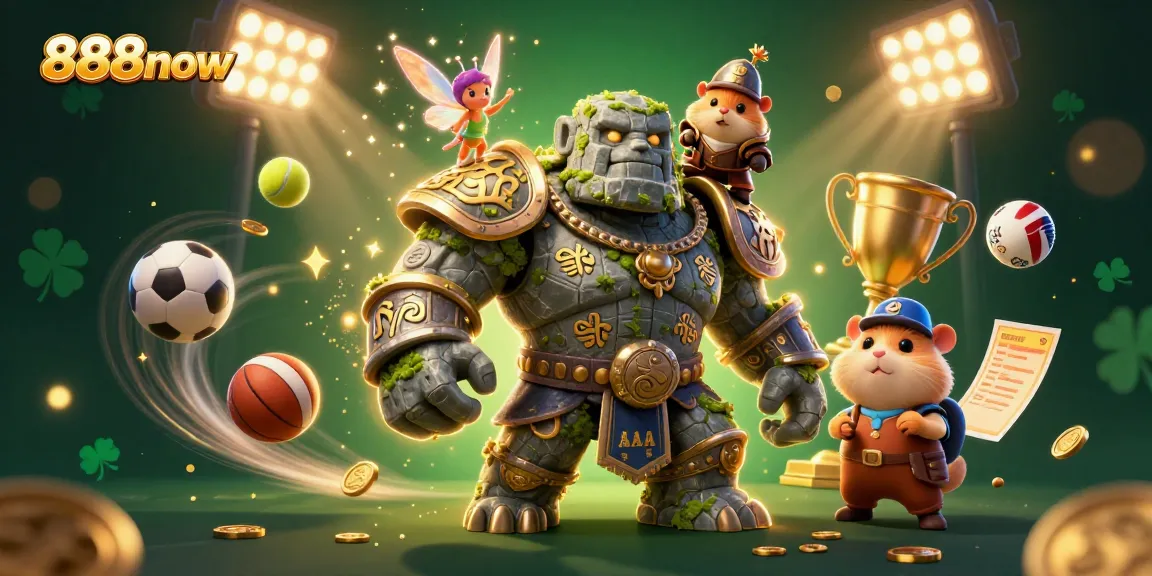 Experience thrilling gameplay at 888now with dynamic sports elements and magical characters.