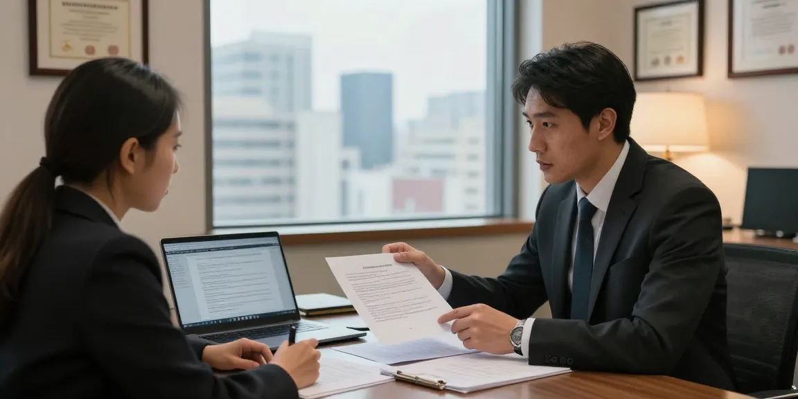 Consultation privée avec un avocat de Valken Legal dans un bureau moderne.