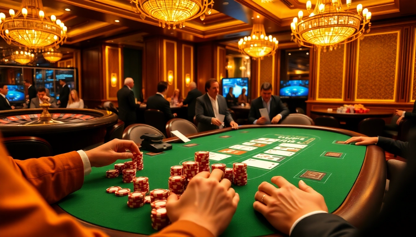 Experience high-stakes poker excitement with https://luongsontv5.com/ showcasing thrilling gambling action.